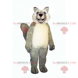 Maskottchen des wilden Wolfes - Redbrokoly.com