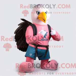 Pink Bald Eagle maskerad...