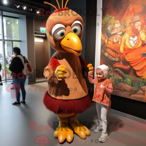 Turkey mascot costume...