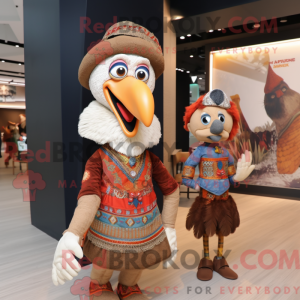 Turkey mascot costume...