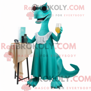 Disfraz de mascota Teal...