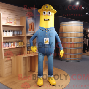 Personnage mascotte de...