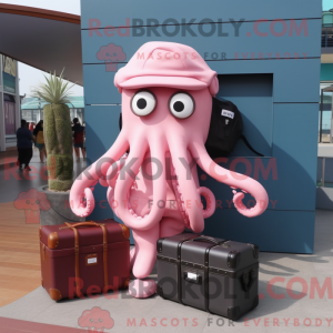 Máscara Rosa Octopus com...