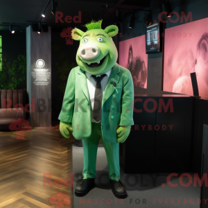 Figura de máscara de dragão...