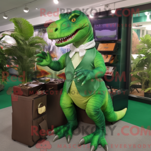 Postava kostýmu zeleného...