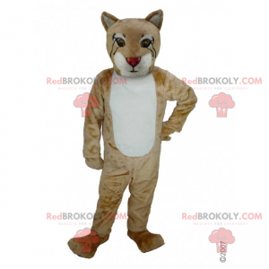 Mascotte de lynx - Redbrokoly.com