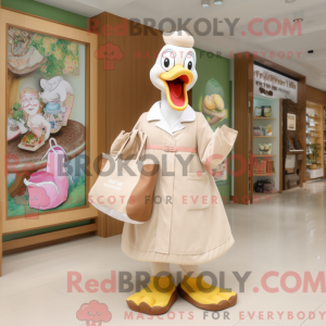 Costume mascotte de cygnes...