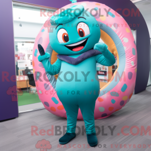 Disfraz de mascota Teal...