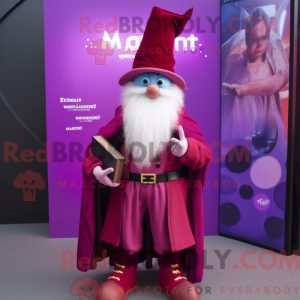 Magenta Wizard mascot...