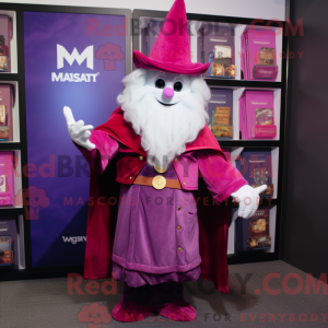 Disfraz de mascota Magenta...