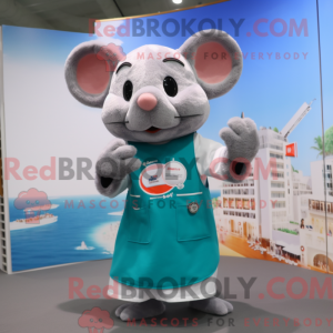 Disfraz de mascota ratón...