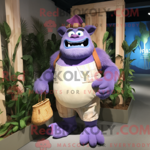 Lavender Ogre Maskottchen...