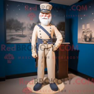 Creme Civil War Soldier...