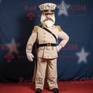Cream Civil War Soldier...