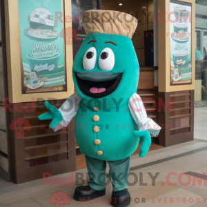 Blauwgroen Falafel...