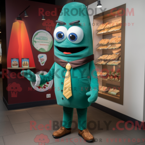 Disfraz de mascota Teal...