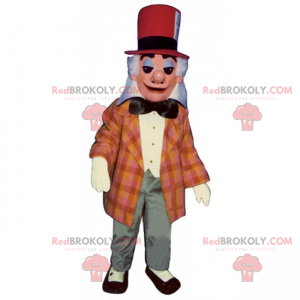 Magician mascot with red hat - Redbrokoly.com