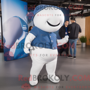 Navy Beluga Whale maskot...