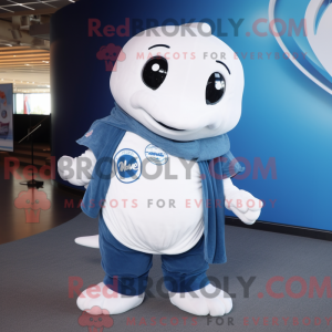 Navy Beluga Whale mascot...