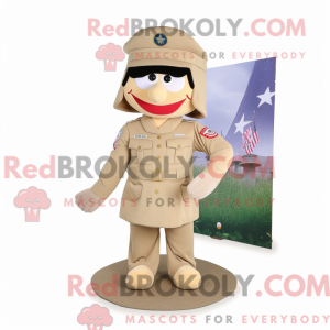 Beige American Soldier...