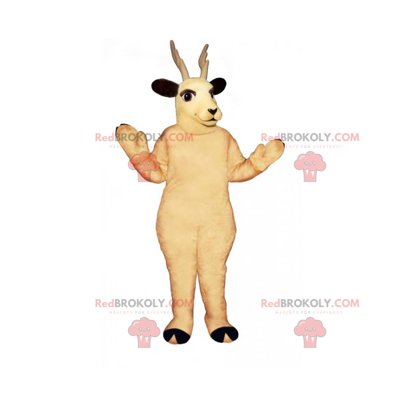 Magnífico mascote de rena - Redbrokoly.com