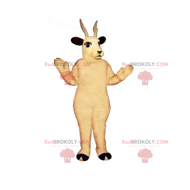 Prächtiges Rentiermaskottchen - Redbrokoly.com
