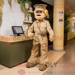 Beige American Soldier...