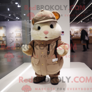 Hamster maskot kostume...