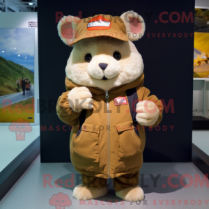 Costume mascotte de hamster...