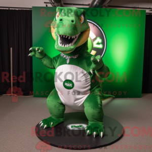 Forest Green T Rex máscara...