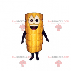 Mascote de milho sorridente - Redbrokoly.com