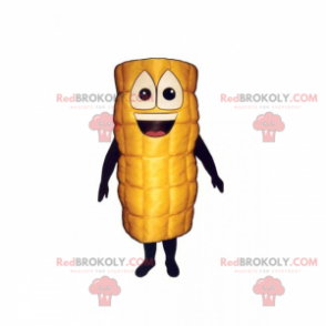 Smiling corn mascot - Redbrokoly.com