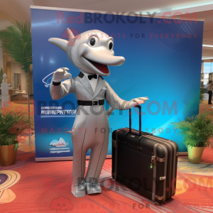 Silver Dolphin maskot...
