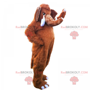 Mascote mamute - Redbrokoly.com