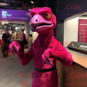 Magenta Deinonychus máscara...
