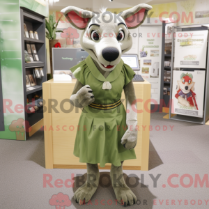 Costume mascotte d Olive...