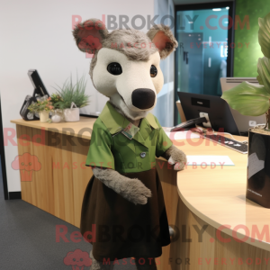 Oliven Thylacosmilus maskot...