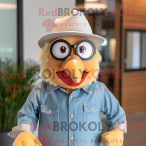Maskottchenkostüm Tan Hens...