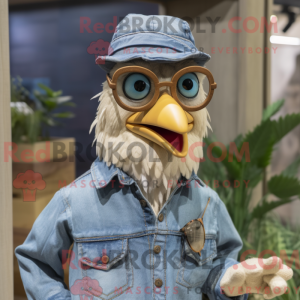Tan Hens maskotdraktfigur...