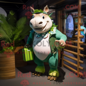 Personnage mascotte de...