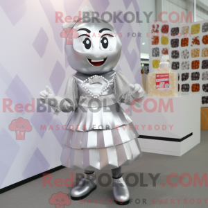 Costume mascotte de Silver...