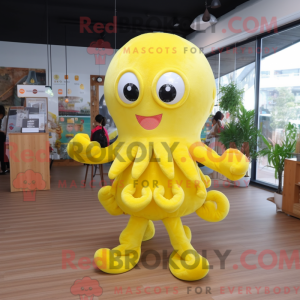 Disfraz de mascota pulpo...