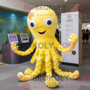 Disfraz de mascota pulpo...