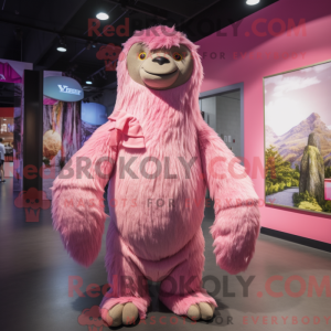 Disfraz de mascota Pink...