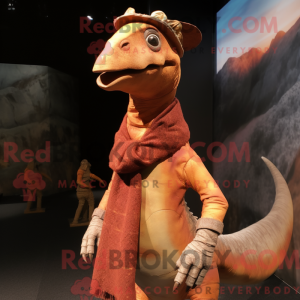 Rust Parasaurolophus maskot...