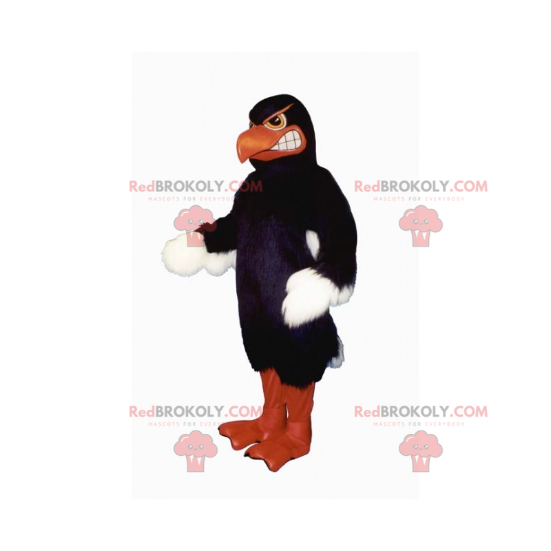 Černý orel maskot - Redbrokoly.com