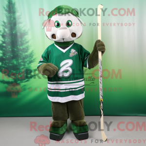 Forest Green Kij hokejowy...