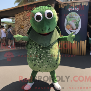 Olive Stingray mascot...