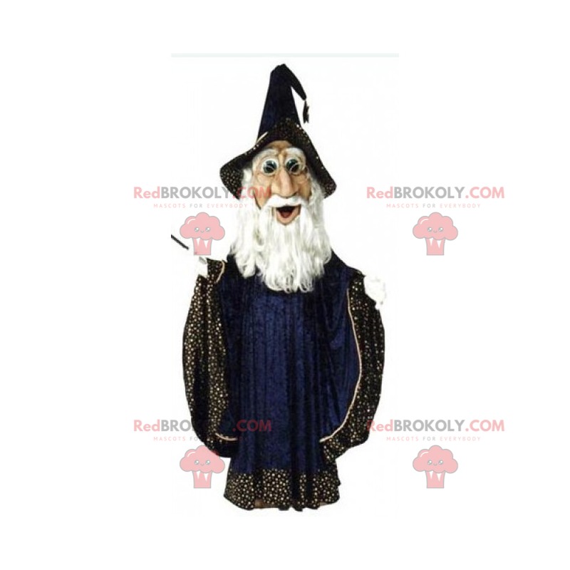Enchanter-maskot Merlin - Redbrokoly.com