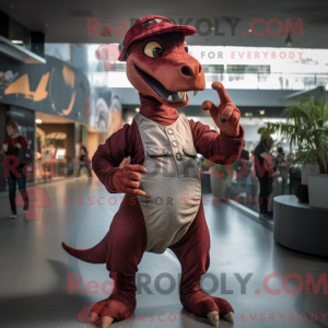 Maroon Parasaurolophus...